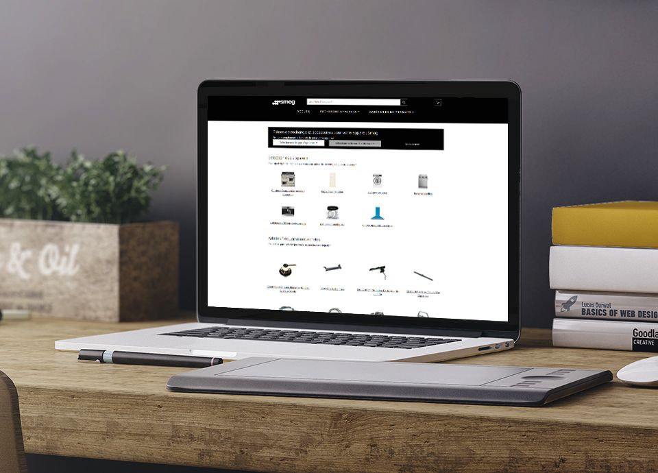 Boutique en ligne pièces détachées Smeg