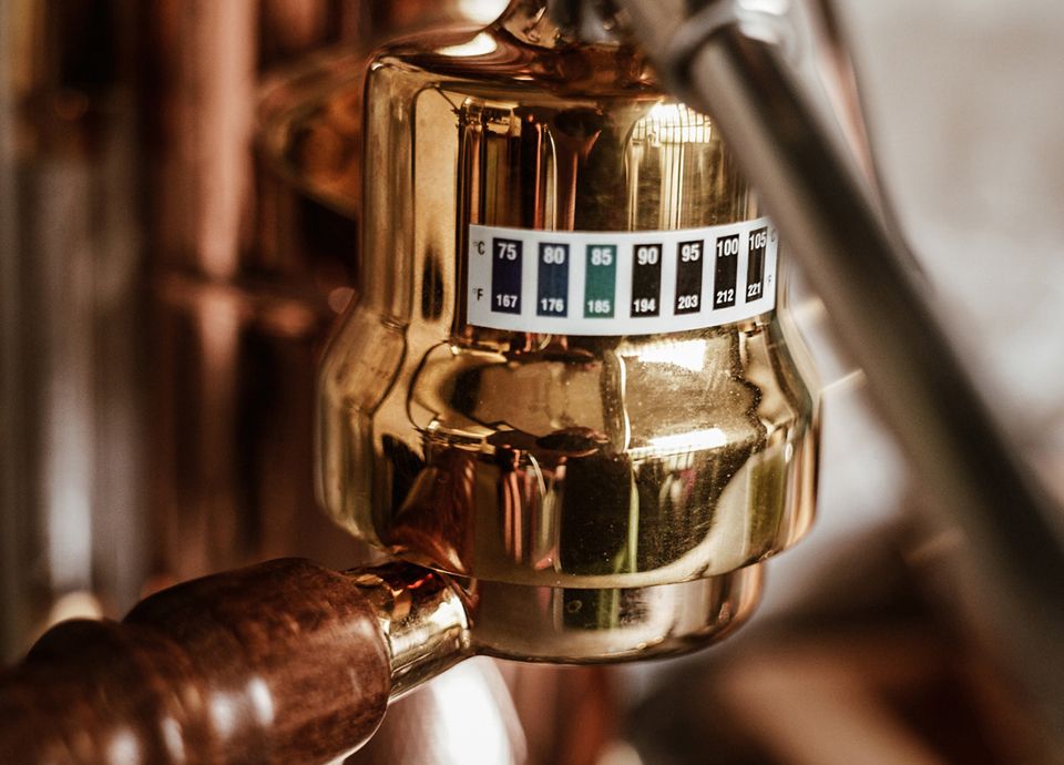 Indicateur de température de l’unité d’extraction La Pavoni