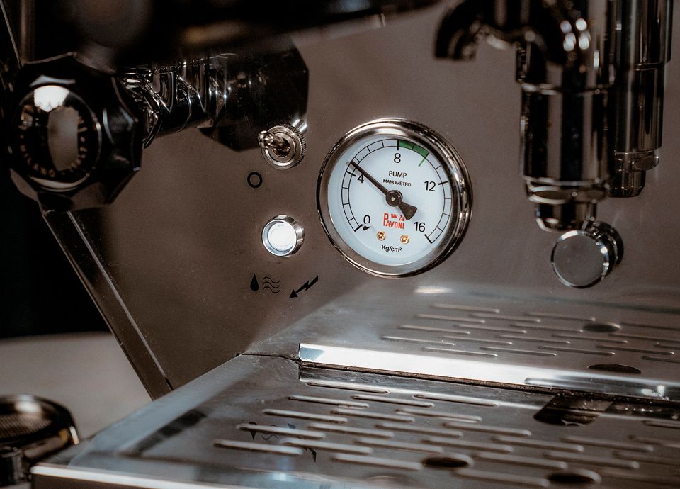 Manomètre de la pompe La Pavoni