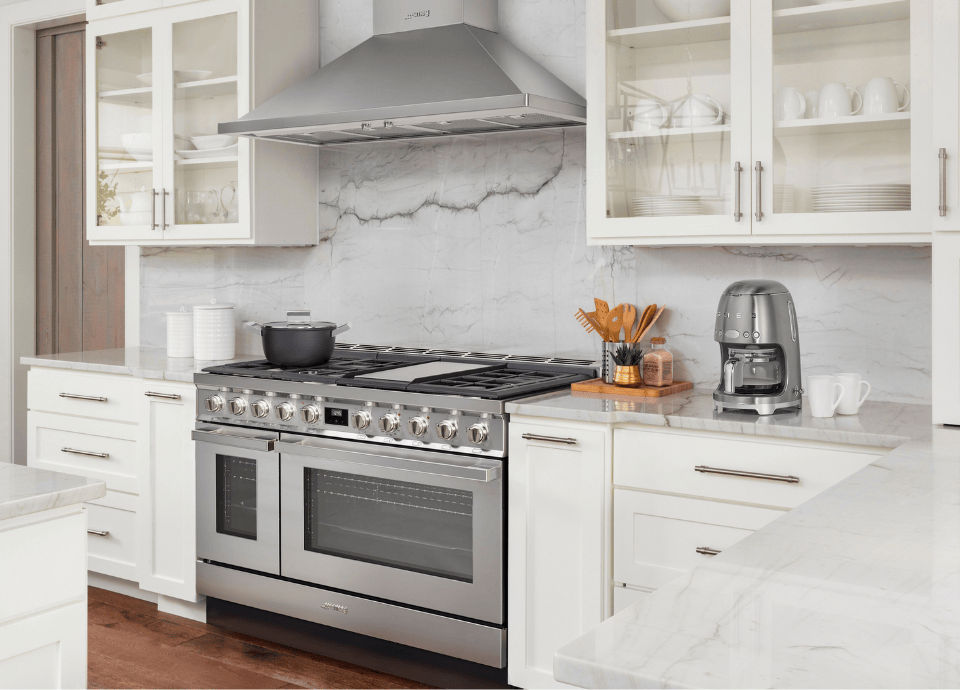 Piano de cuisson Portofino Smeg inox CPF48UGMX