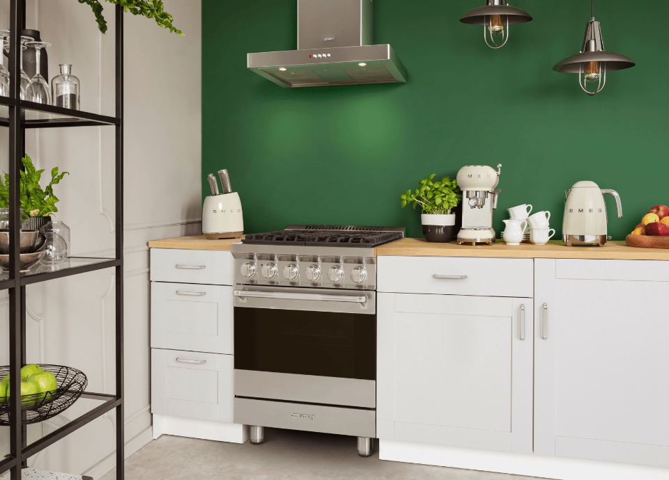 Piano de cuisson Smeg inox SPR24UGGX