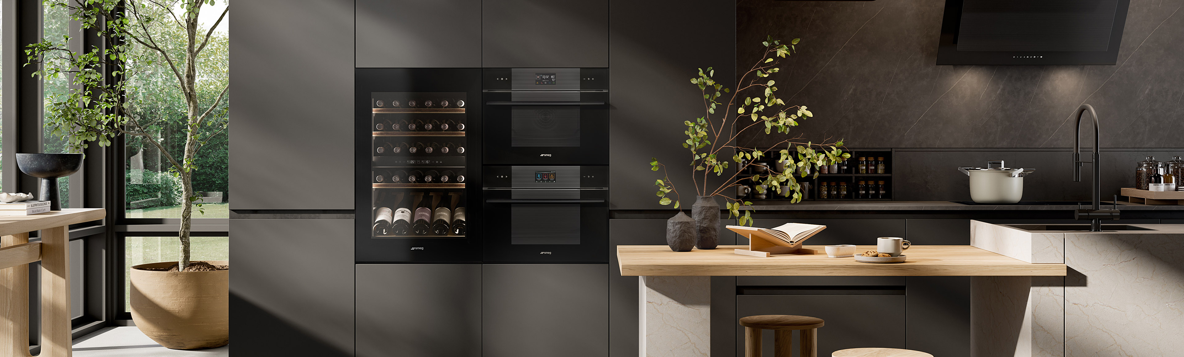 Cave &agrave; vin CVI040BE - SMEG