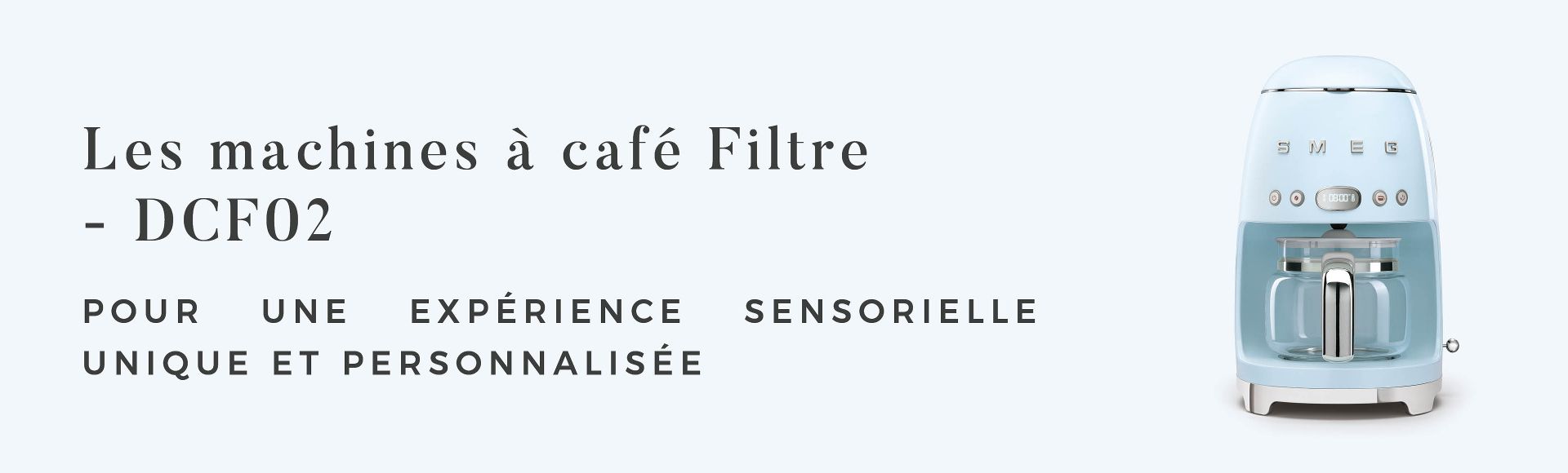 Machines &agrave; caf&eacute; DCF02 SMEG