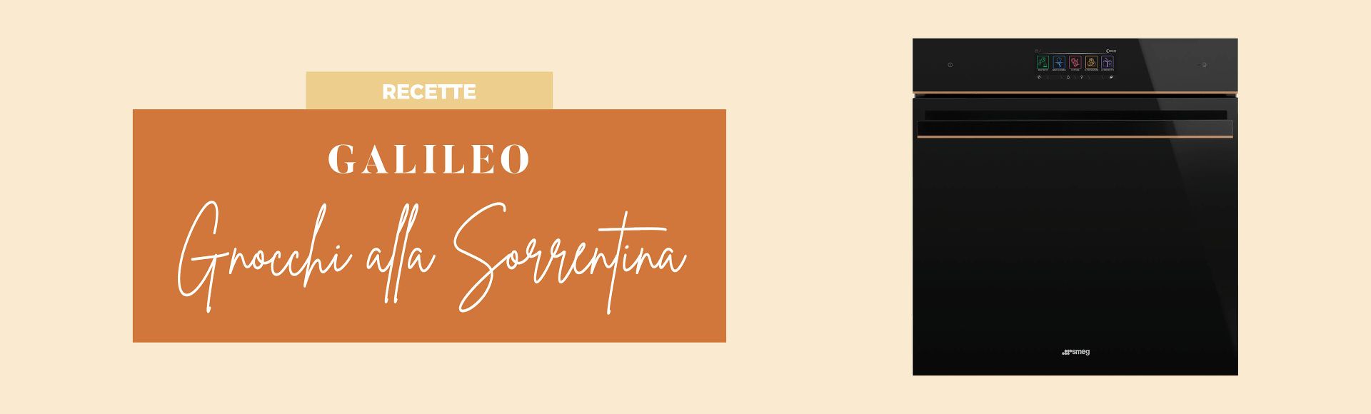 Recette de Gnocchi alla Sorrentina SMEG