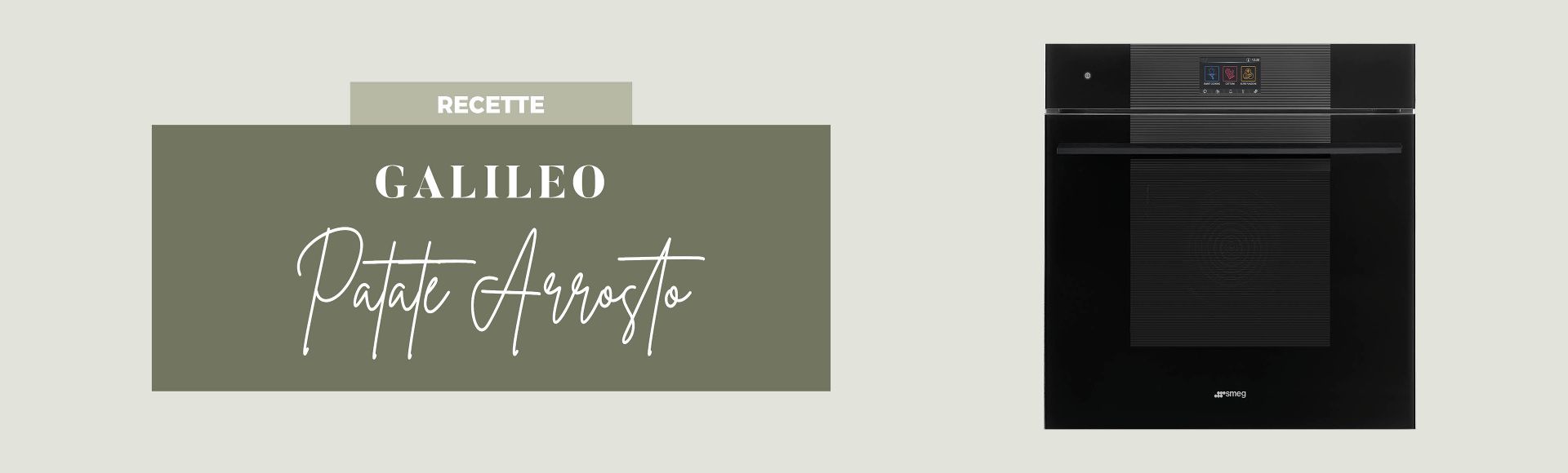 Recette de Patate Arrosto SMEG