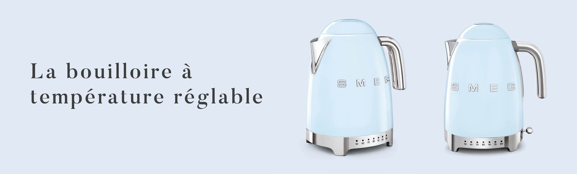 La bouilloire &agrave; temp&eacute;rature r&eacute;glable SMEG
