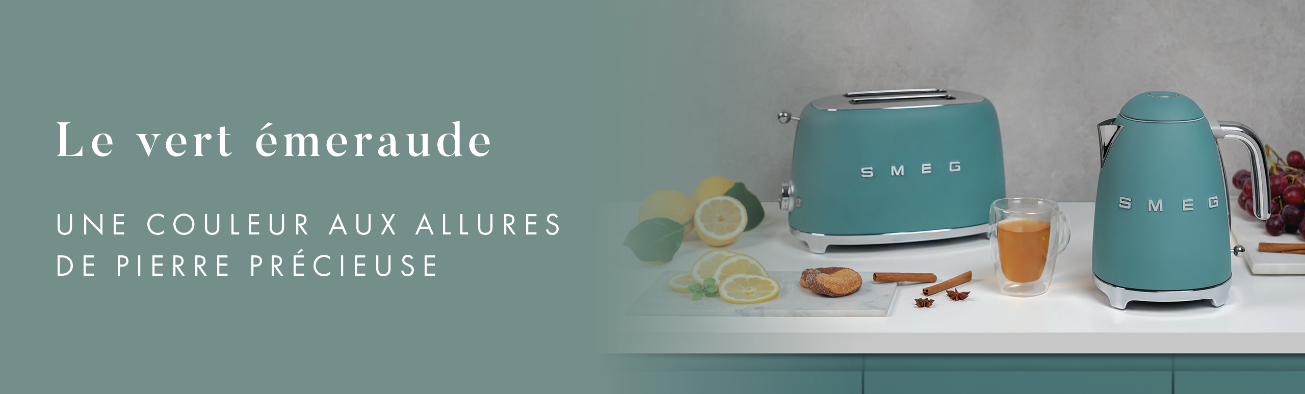 LE VERT &Eacute;MERAUDE, JOYAU DE LA GAMME SMEG | Smeg France