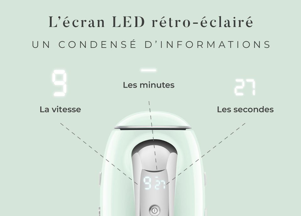 L'&eacute;cran LED r&eacute;tro-&eacute;clair&eacute;