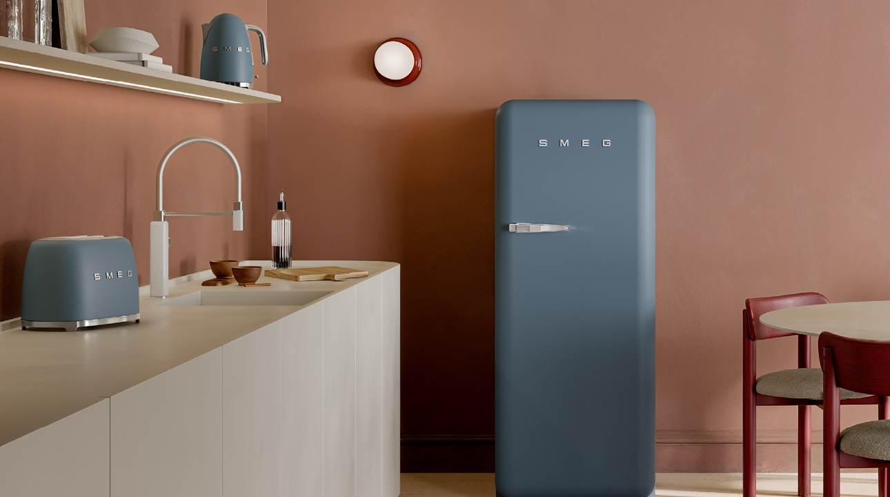 Petit électro SMEG Bleu Orage