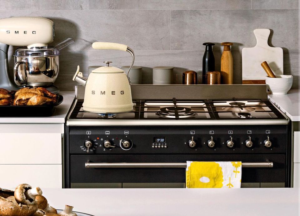 Une cuisine vintage stylée - SMEG
