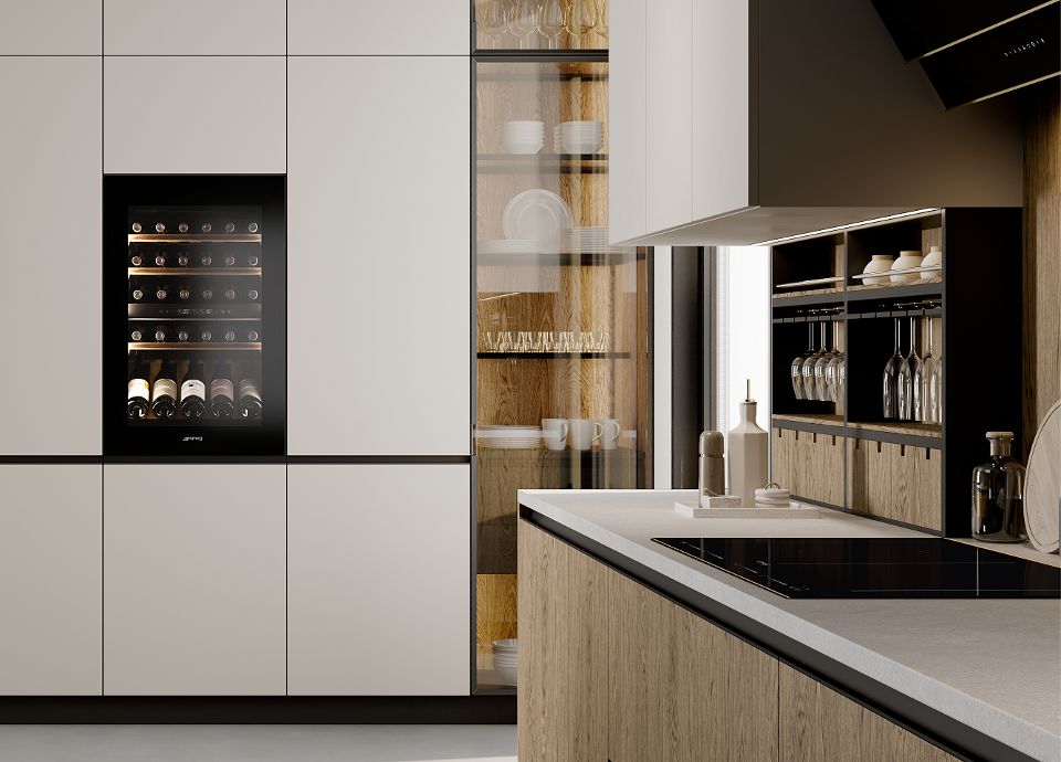 Nouvelle cave &agrave; vin SMEG : conservez jusqu&rsquo;&agrave; 40 bouteilles avec &eacute;l&eacute;gance et efficacit&eacute;