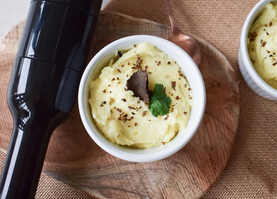 L'&eacute;cras&eacute; de pommes de terre &agrave; la truffe SMEG