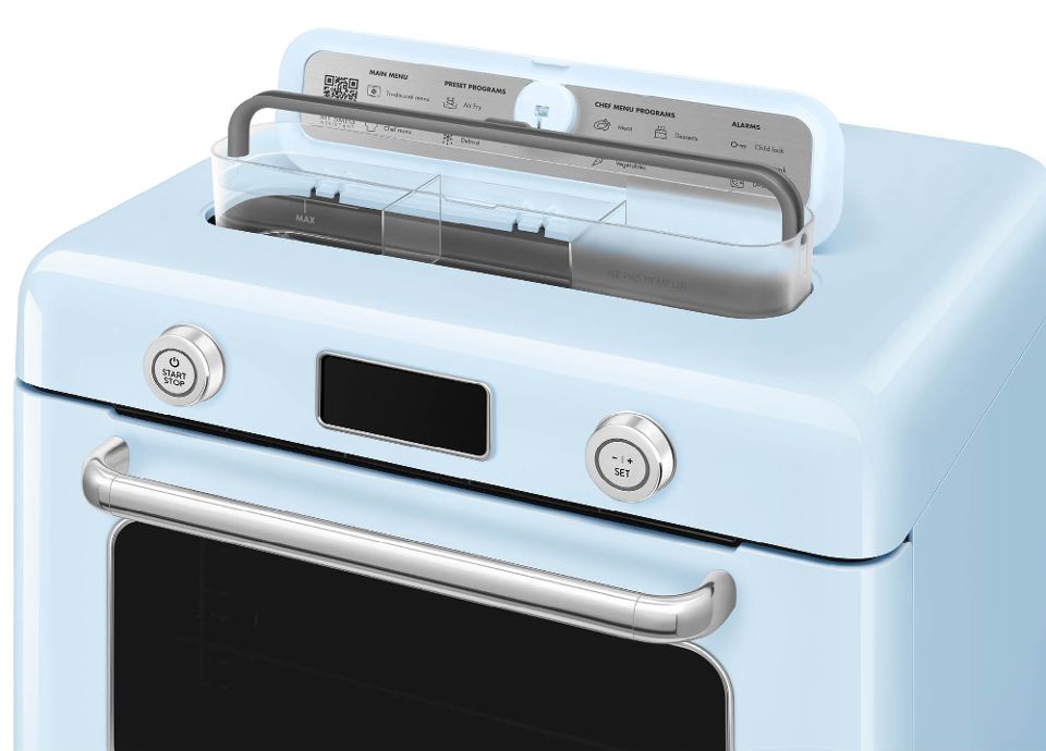 Mini four combin&eacute; vapeur SMEG