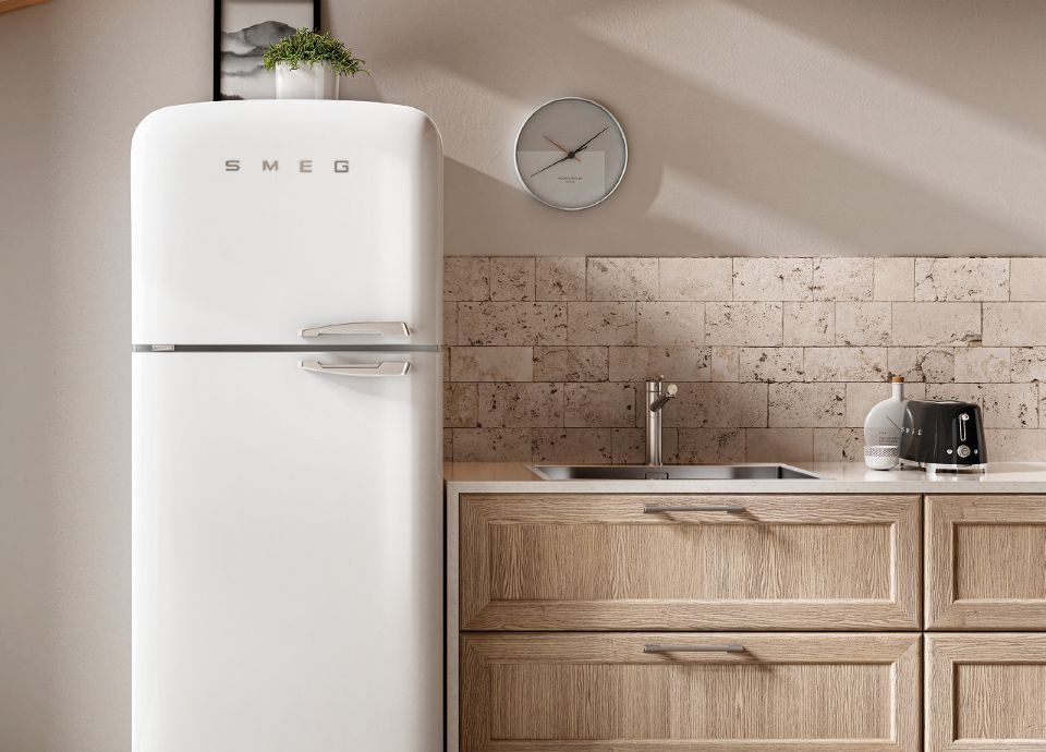 Le design du r&eacute;frig&eacute;rateur FAB