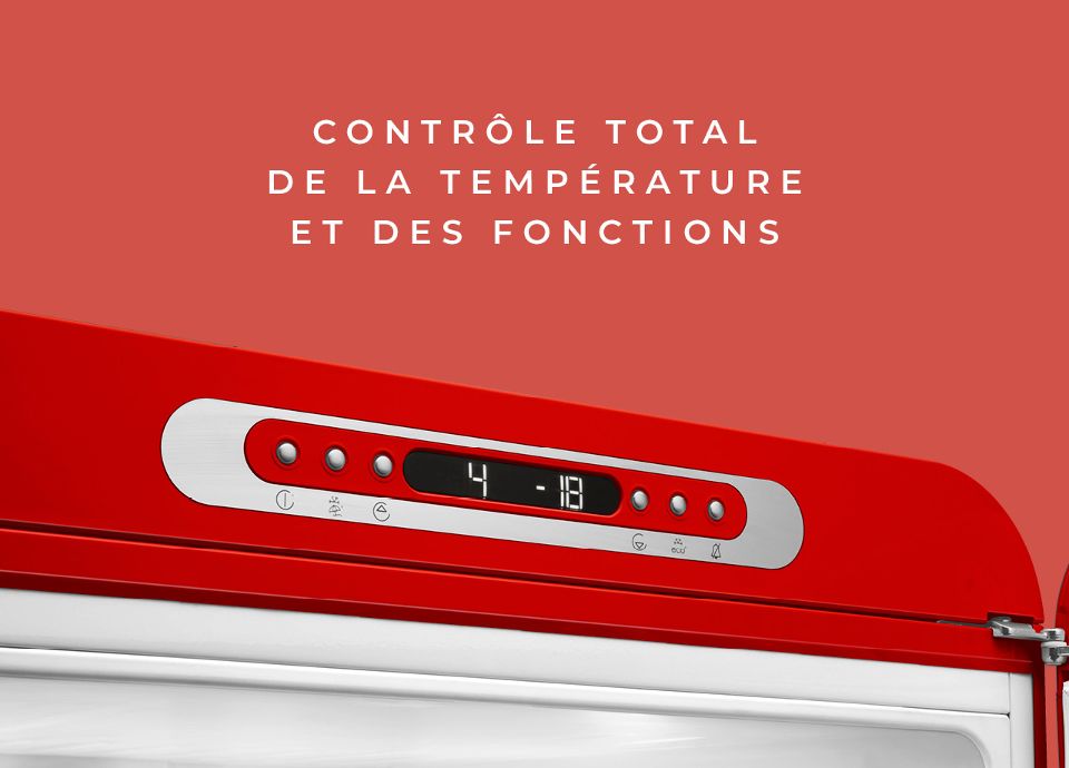 le contrpole de la temp&eacute;rature des r&eacute;frig&eacute;rateurs ann&eacute;es 50 smeg