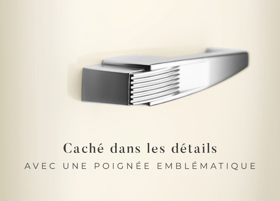 la poign&eacute;e iconique des FAB SMEG