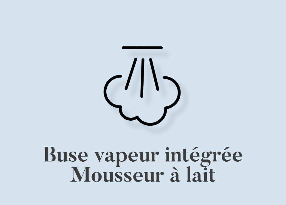 La buse vapeur de la machine &agrave; caf&eacute; expresso ECF01 SMEG