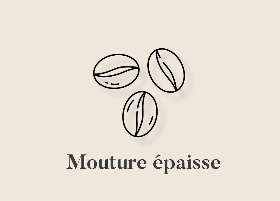 L'intensit&eacute; d'une mouture &eacute;paisse