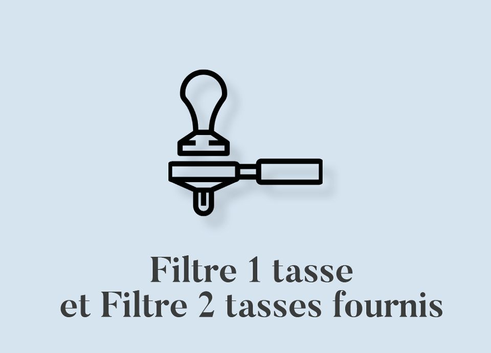 Les filtres fournis avec la machine &agrave; caf&eacute; expresso ECF01 SMEG