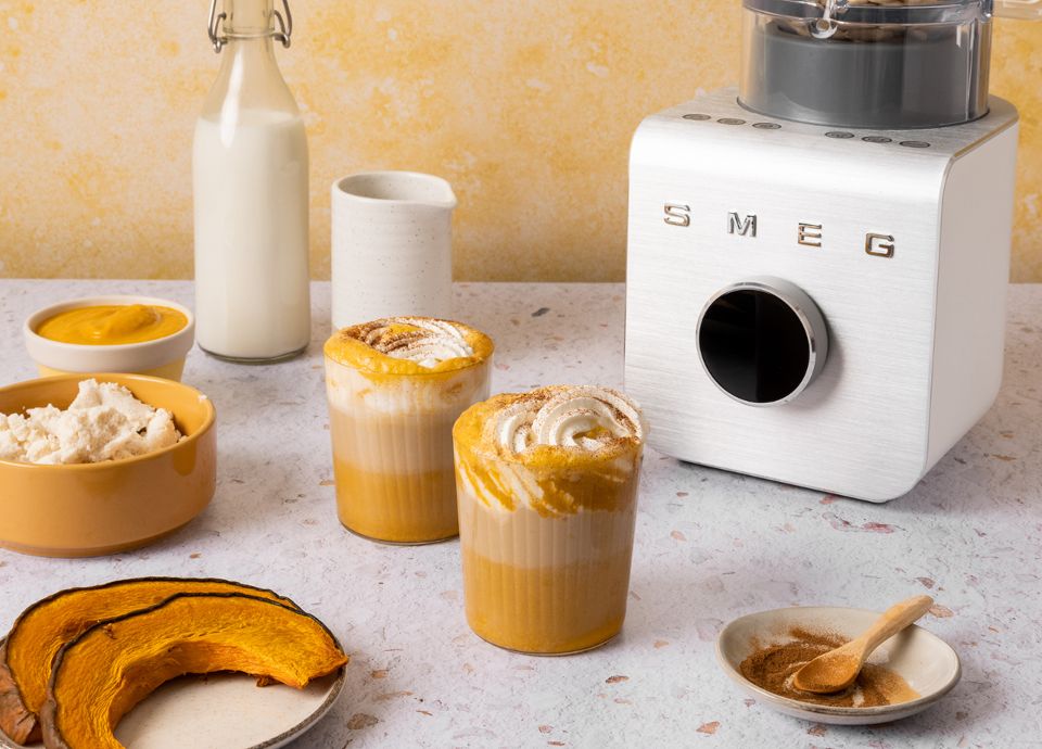 Recette du latte au potiron et aux épices| Smeg World Cuisine