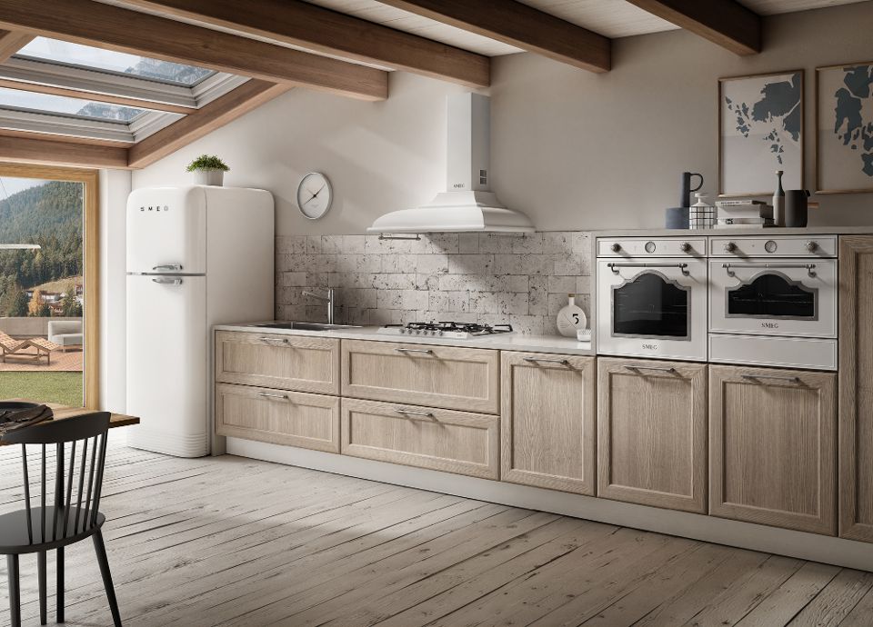 La d&eacute;coration Campagne Chic avec SMEG