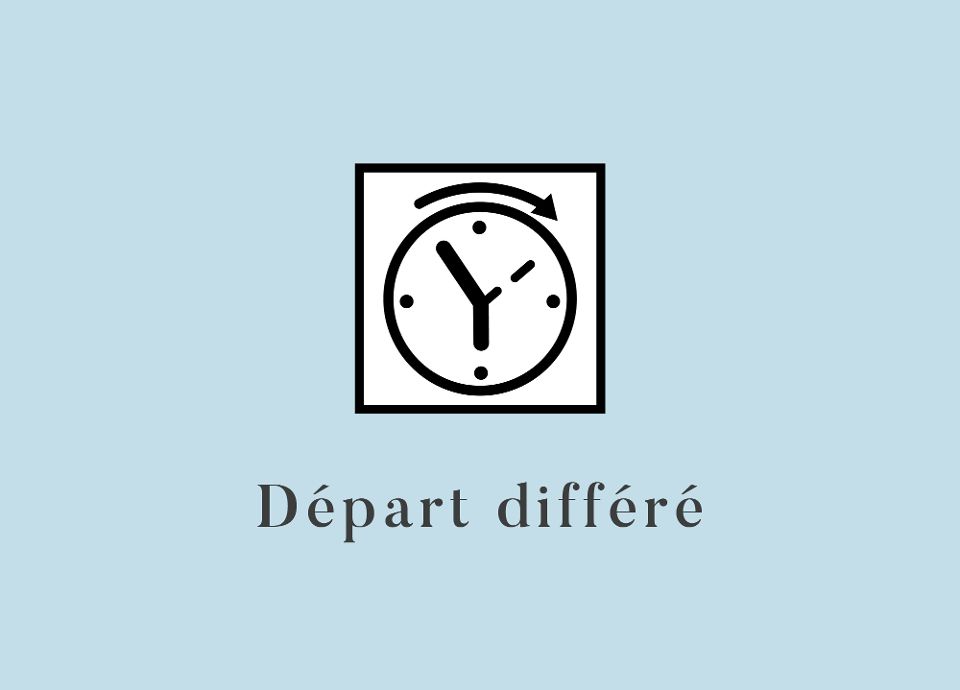 D&eacute;part diff&eacute;r&eacute;