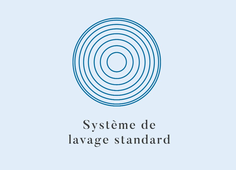 Syst&egrave;me de lavage standard