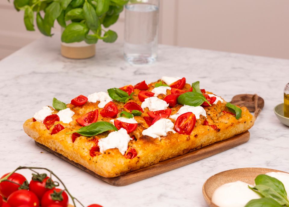 Focaccia multi-céréales | Recettes Smeg