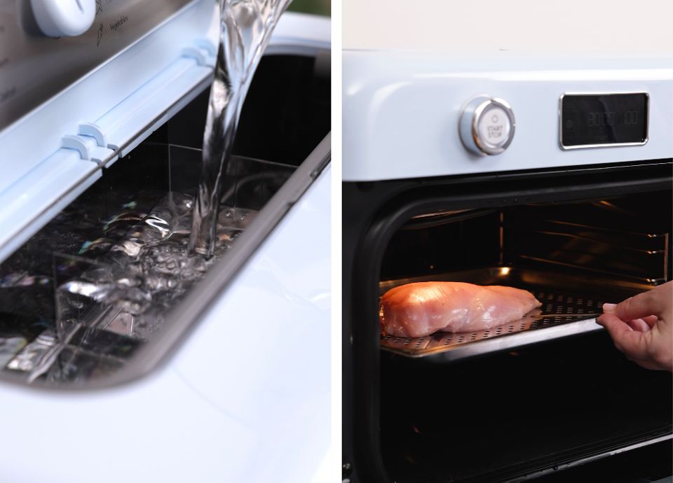 Salade César au poulet vapeur