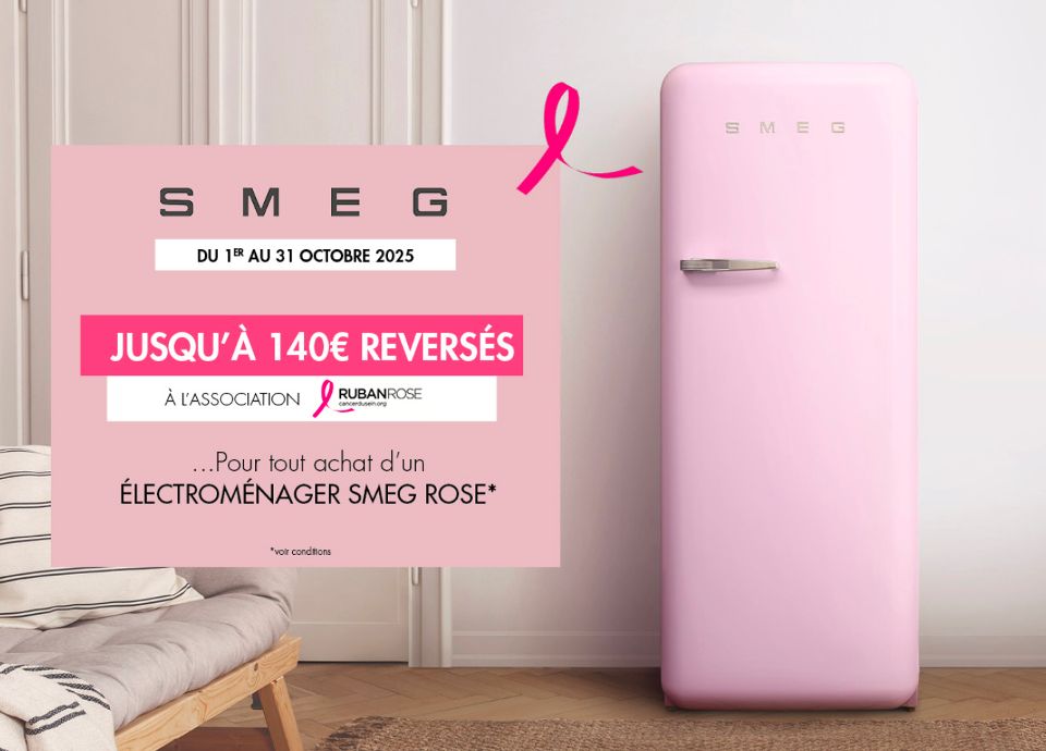 SMEG soutient l'association ruban rose pour l'opération octobre rose 2024