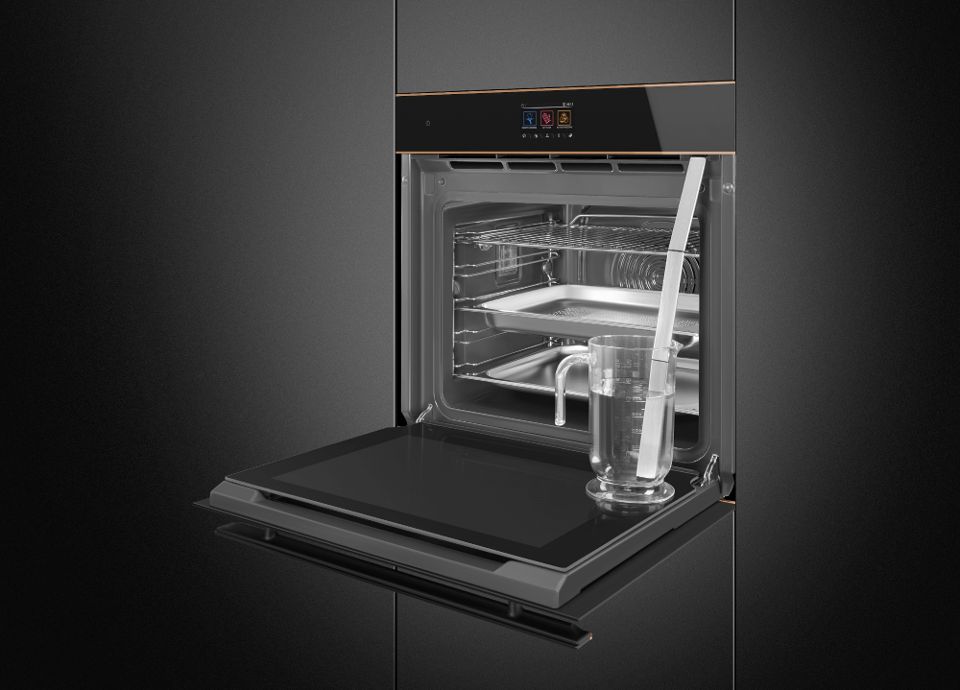 Dolce Stil Novo Kombi-Dampfgarer Steam100 PRO  mit automatischem F&uuml;llsystem Fill & Hide SO6604S4PNR