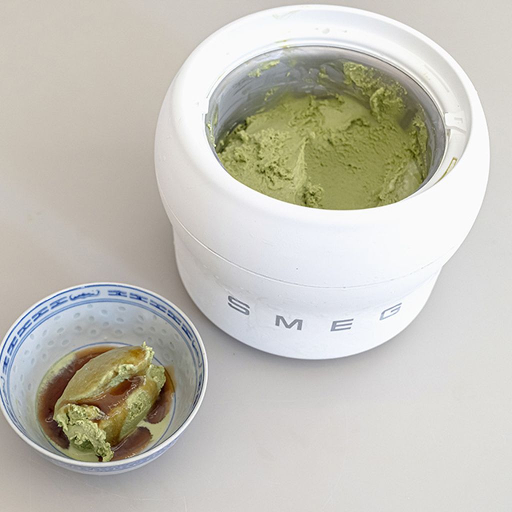Gelato al tè matcha