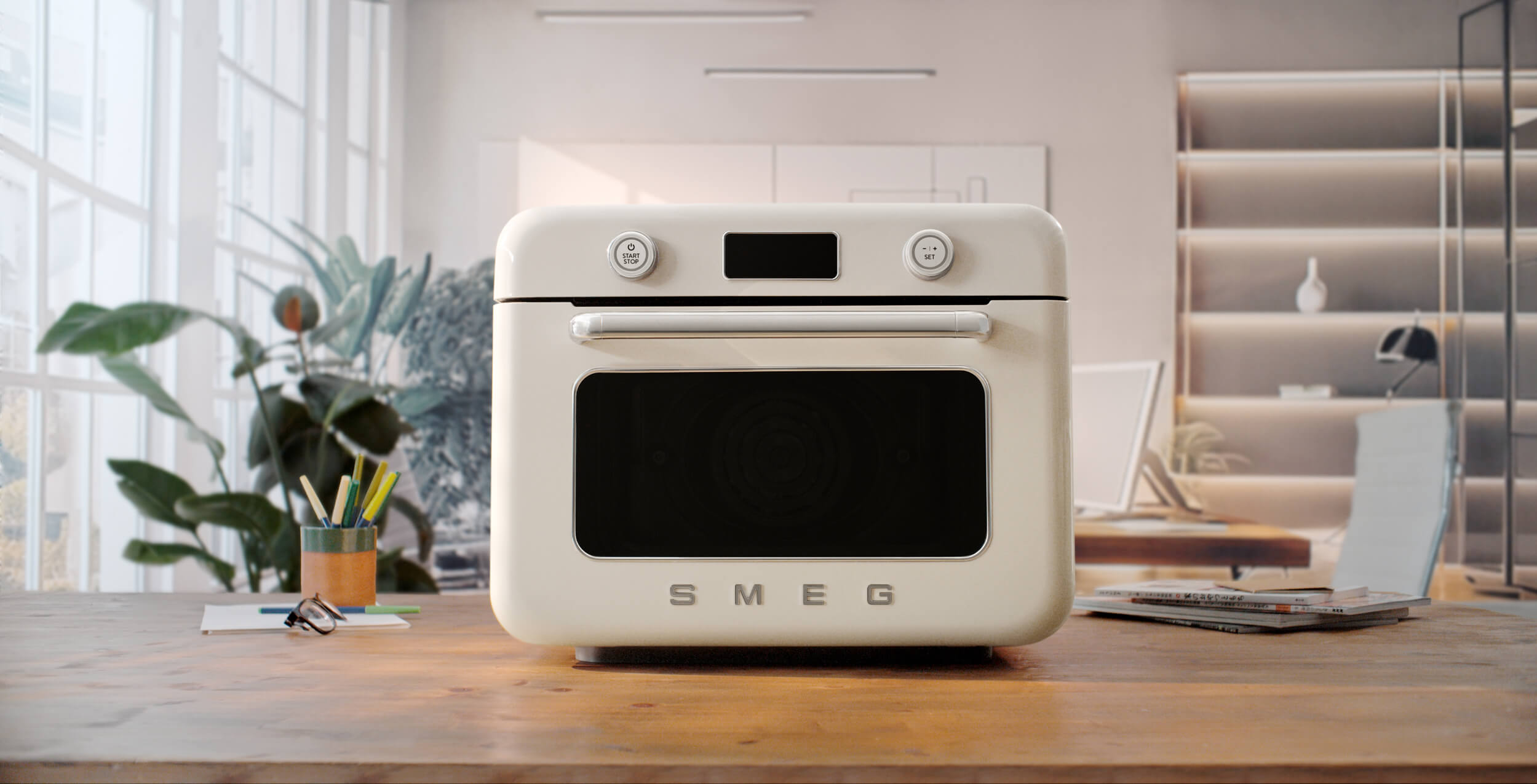 Smeg's COF01 combi steam oven received an honourable mention at the 2025 Compasso d'Oro International Award
