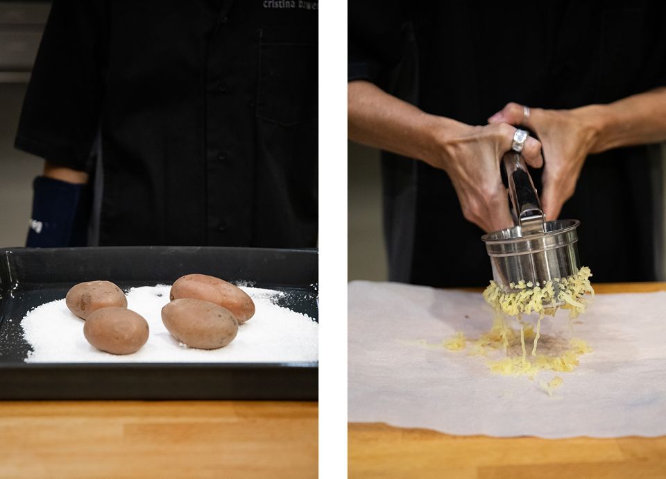 Potato gnocchi with Parmesan cheese