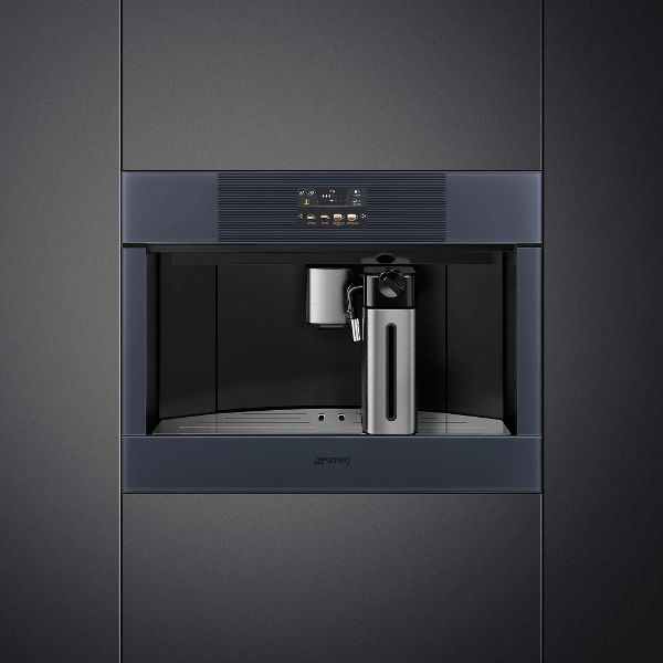 Smeg Linea aesthetic line built-in coffee machines