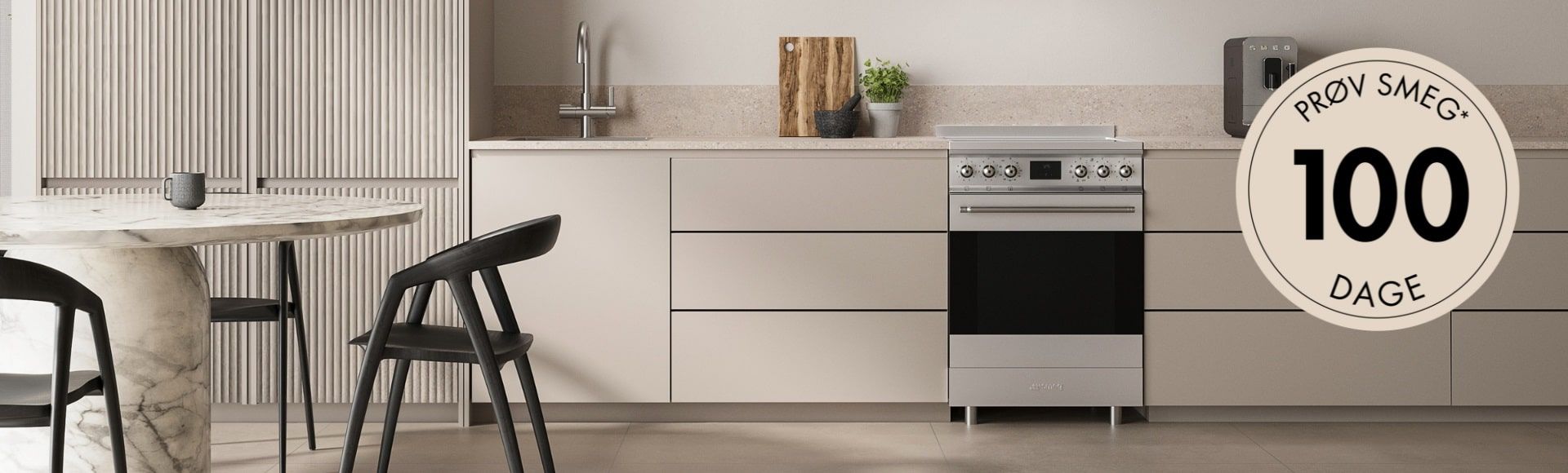 Prøv Smeg i 100 dage