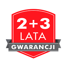 2+3 lata gwarancji