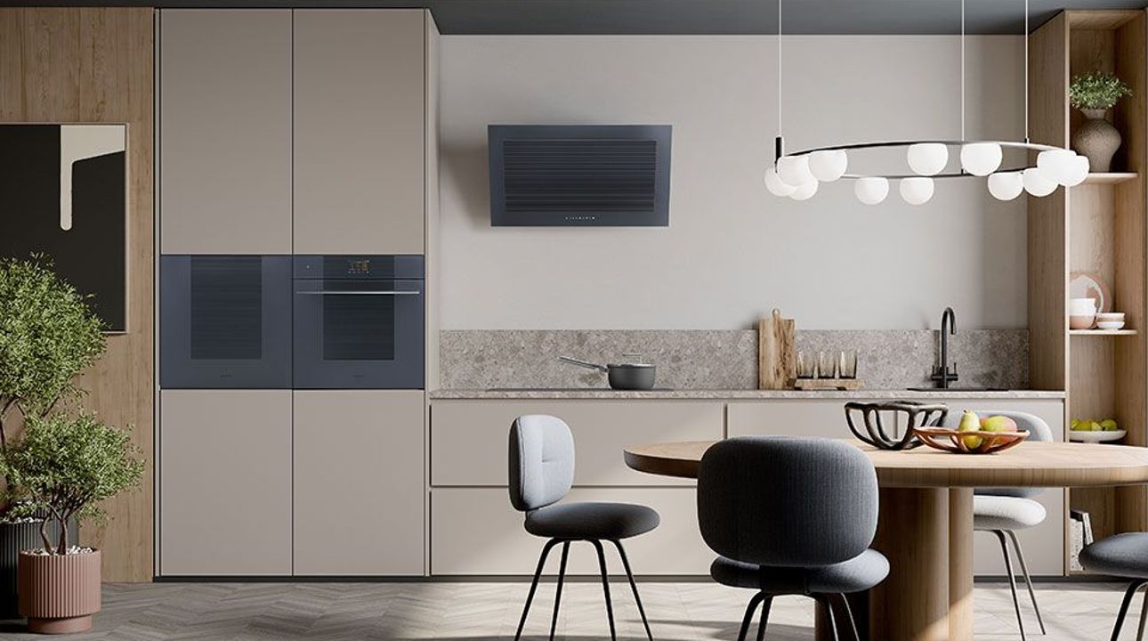 Piani cottura e cappe| Linea Neptune Grey