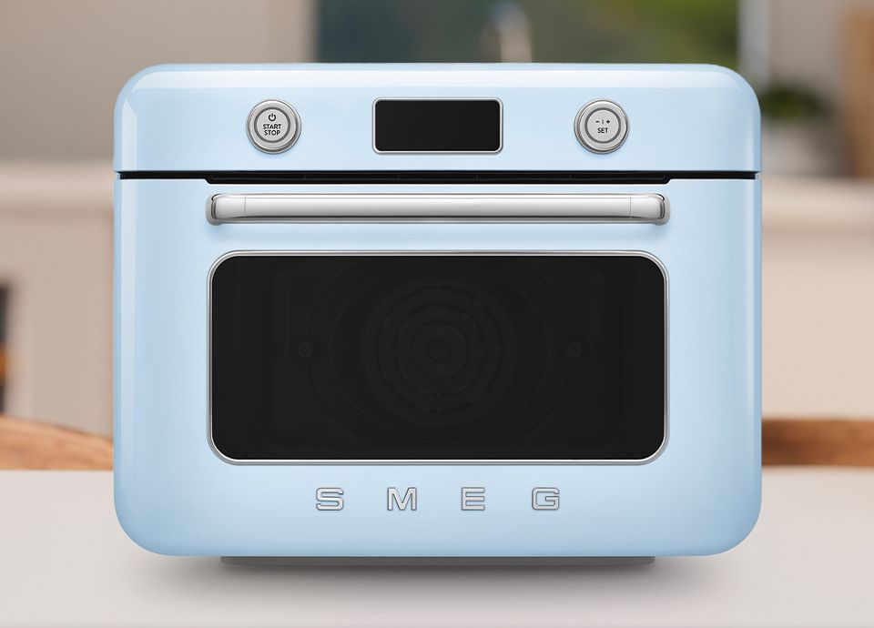 Forno de bancada com vaporeira Smeg