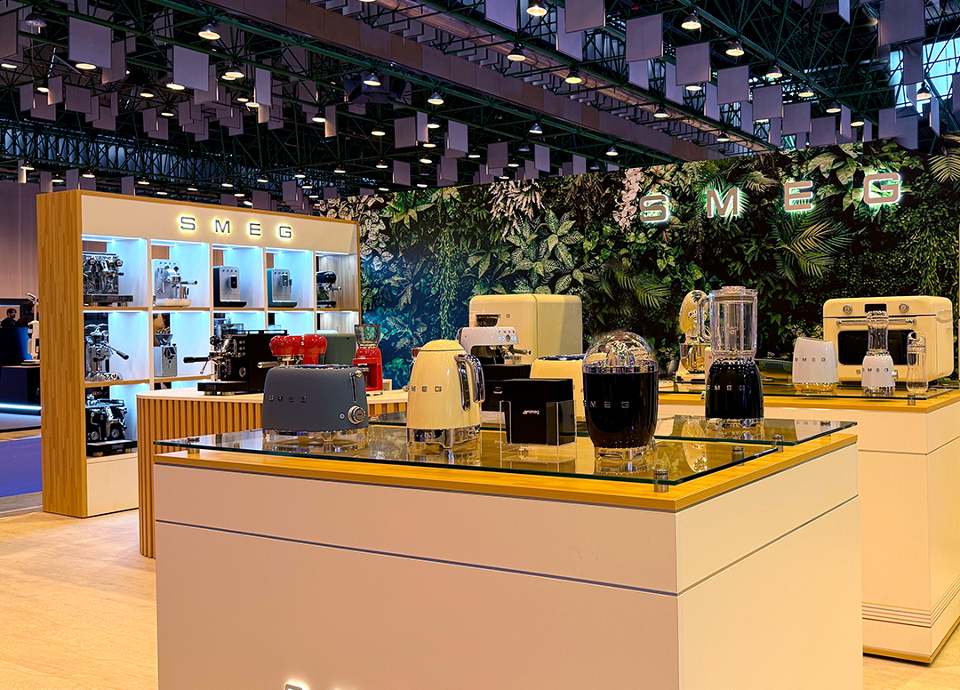 Smeg leva design, inovação e sustentabilidade à Expo Euronics