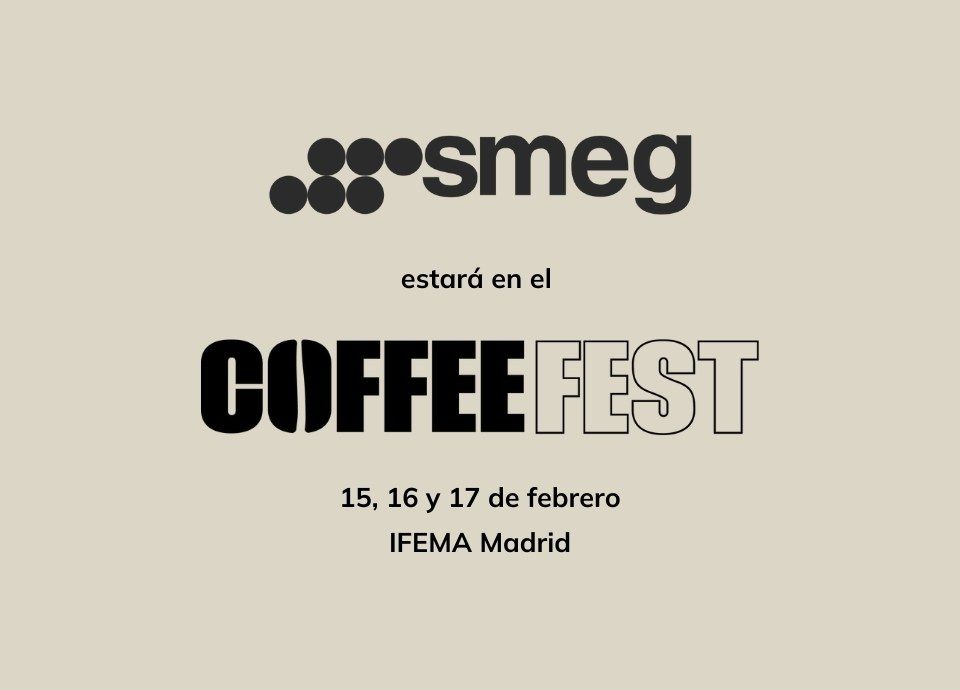 Smeg participará en el Coffee Fest