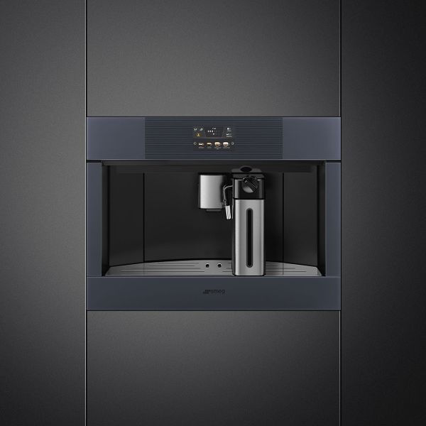 Smeg Linea aesthetic line built-in coffee machines