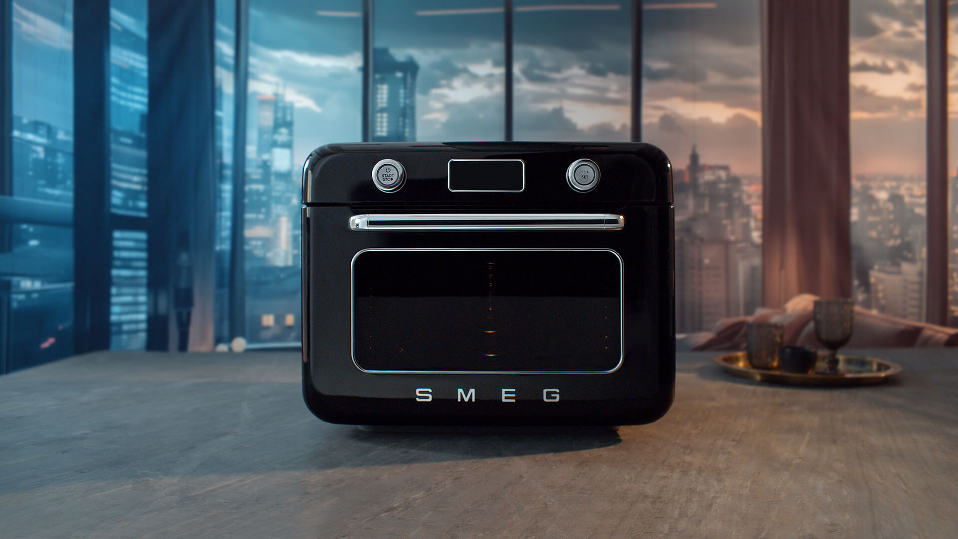 Horno combinado con vapor SMEG COF01