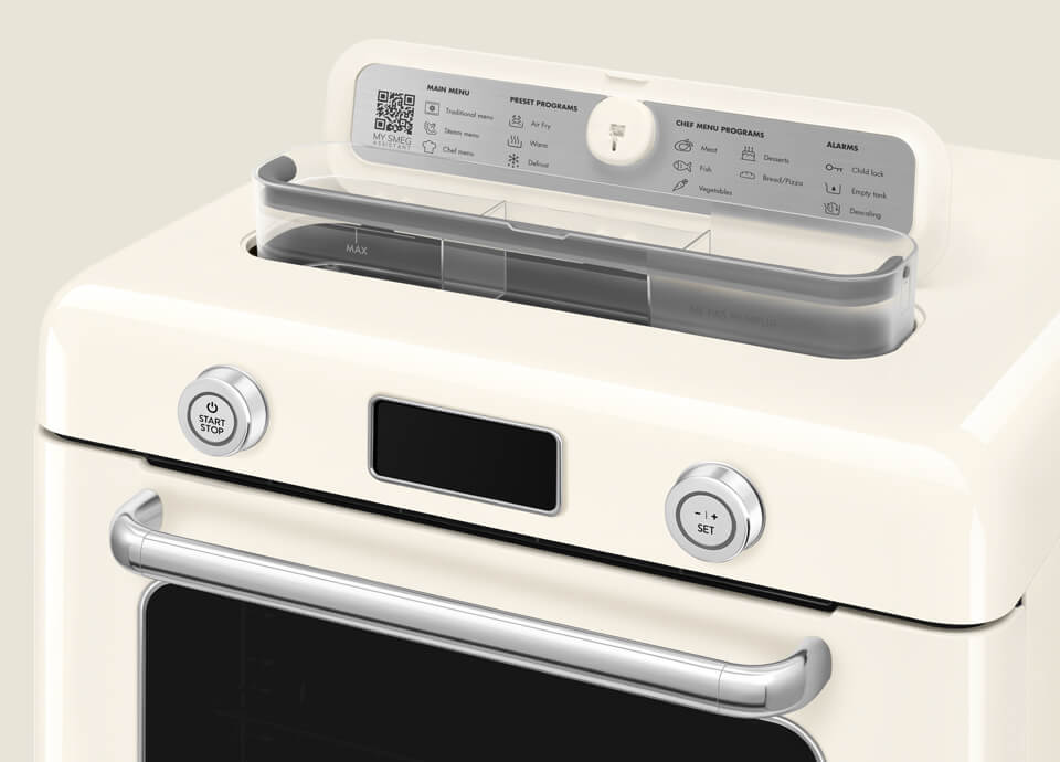 Forno combinato a vapore da appoggio