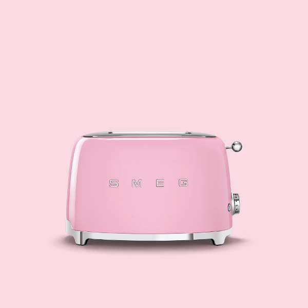 Smeg pink toaster