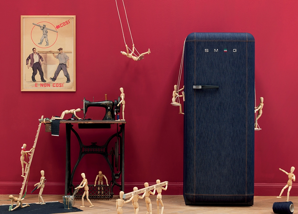 Indipendent FAB Denim Fridge