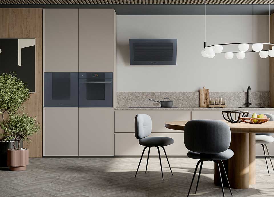 Grandi elettrodomestici Smeg allineamento orizzontale