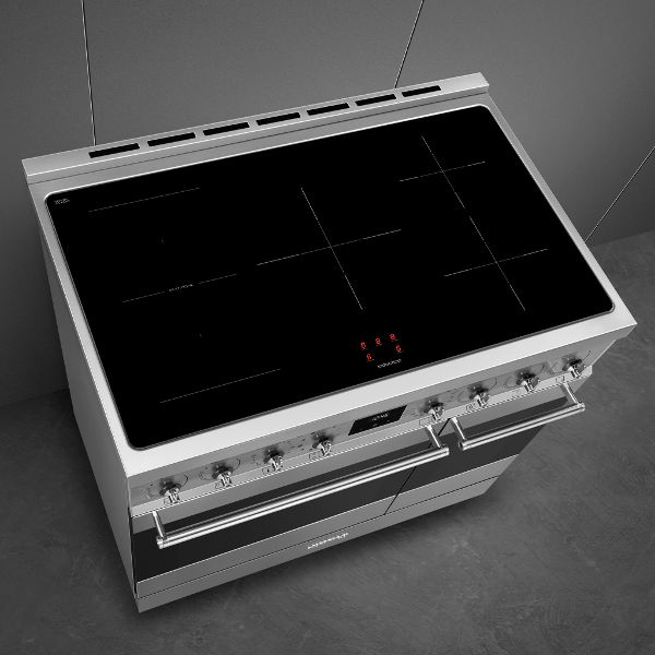 Cookers with induction hob
