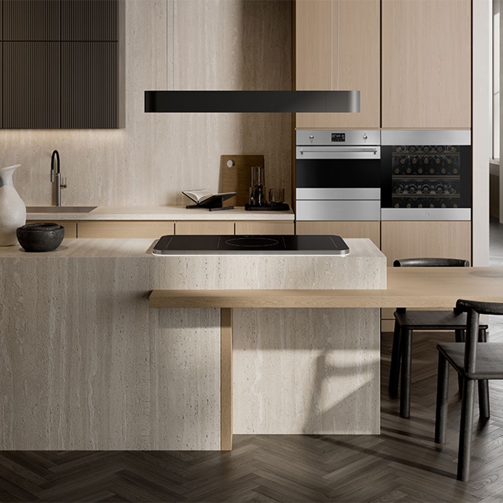 The Isola project, developed with Studio Boeri Interiors, wins the 2025 Design Intelligence Award for its induction hob with integrated hood. Innovation, design, and a vision for the future.