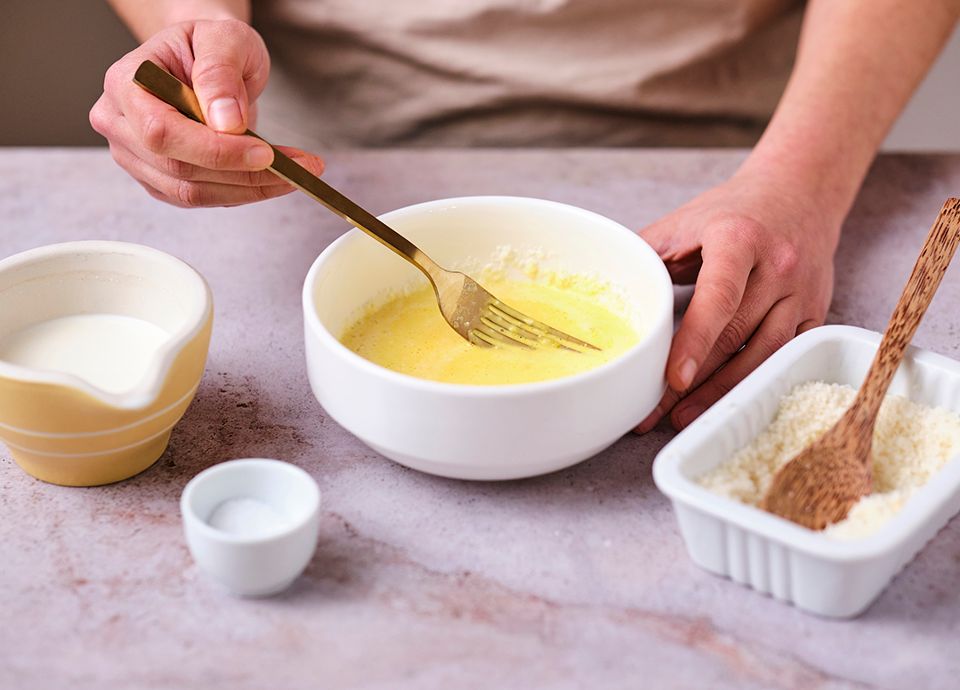 Ratatuille pie with oregano